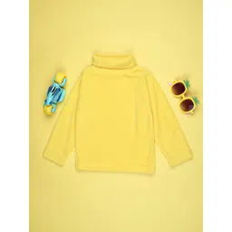 V-Mart Boys Ribbed Turtle Neck Pullover Sweater-picture-30