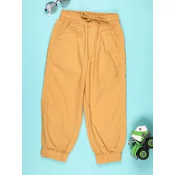 V-Mart Boys Solid Mid-Rise Joggers-picture-30