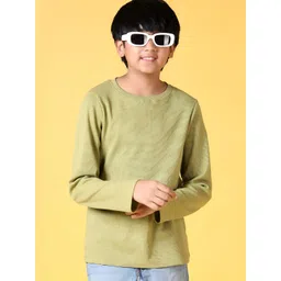 V-Mart Boys Solid Round Neck Cotton T-shirt-picture-12