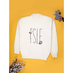 V-Mart Boys Typography Printed Pullover image 1