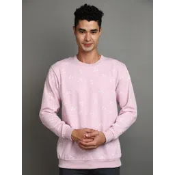 V-Mart Geometric Printed Long Sleeves Fleece Sweatshirt-picture-35