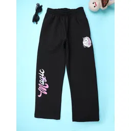 V-Mart Girls Printed Mid-Rise Lounge Pants-picture-21