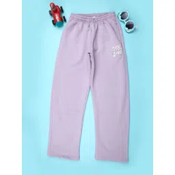 V-Mart Girls Printed Mid-Rise Lounge Pants-picture-17