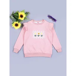 V-Mart Girls Printed Sweatshirt-picture-17