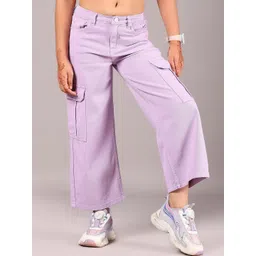 V-Mart Girls Regular Fit Mid-Rise Light Fade Jeans-picture-38