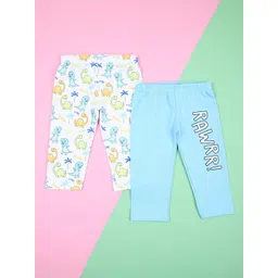 V-Mart Kids Pack Of 2 Printed Cotton Lounge Pants-picture-19