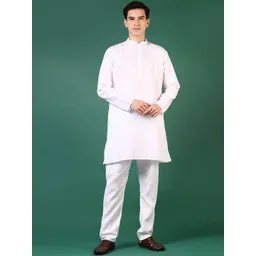 V-Mart Mandarin Collar Straight Kurta With Pyjama-picture-41