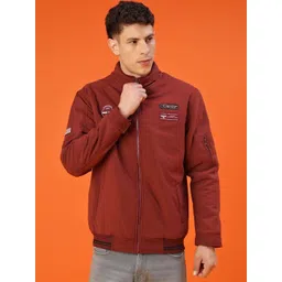 V-Mart Men Camouflage Bomber with Patchwork Jacket-picture-35