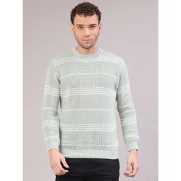 V-Mart Men Checked Pullover-picture-18