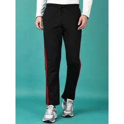 V-Mart Men Colourblocked Mid-Rise Track Pants-picture-45