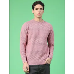 V-Mart Men Colourblocked Pullover-picture-37