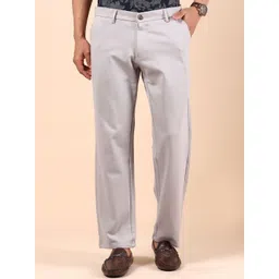 V-Mart Men Cotton Low-Rise Regular Fit Trousers-picture-13