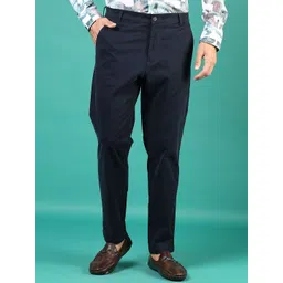 V-Mart Men Cotton Mid-Rise Chinos Trousers-picture-34