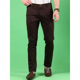 V-Mart Men Cotton Regular Fit Chinos Trousers-picture-28