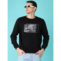 V-Mart Men Graphic Printed Pullover Sweatshirt-picture-29