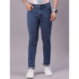 V-Mart Men Mid-Rise Cotton Slim Fit Denim Jeans-picture-18
