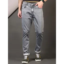 V-Mart Men Mid-Rise Light Fade Cotton Denim Jeans-picture-30