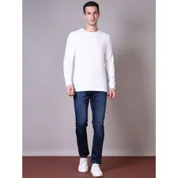 V-Mart Men Mid-Rise Light Fade Jeans image 5