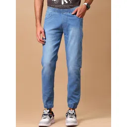 V-Mart Men Mid-Rise Light Fade Jogger Jeans-picture-20