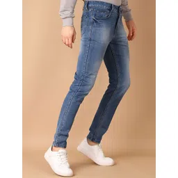 V-Mart Men Mid-Rise Slim Fit Stretchable Jeans image 2