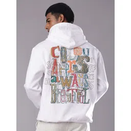 V-Mart Men Printed Hooded Pullover Sweatshirt-picture-26