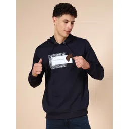 V-Mart Men Printed Hooded Pullover Sweatshirt-picture-27