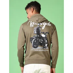 V-Mart Men Printed Hooded Sweatshirt-picture-41