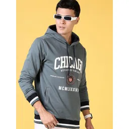 V-Mart Men Printed Hooded Sweatshirt-picture-13