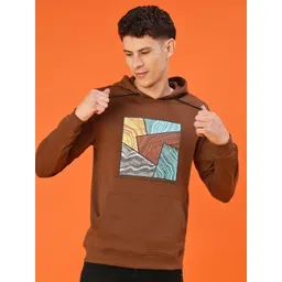 V-Mart Men Printed Hooded Sweatshirt-picture-33