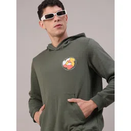 V-Mart Men Printed Hooded Sweatshirt-picture-31