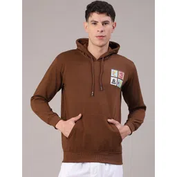 V-Mart Men Printed Hooded Sweatshirt-picture-22