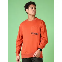 V-Mart Men Printed Round Neck Cotton Sweatshirt-picture-30