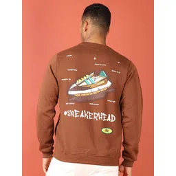 V-Mart Men Printed Round Neck Pullover Sweatshirt-picture-37