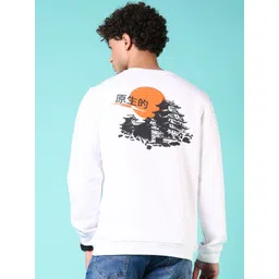 V-Mart Men Printed Round Neck Sweatshirt-picture-23