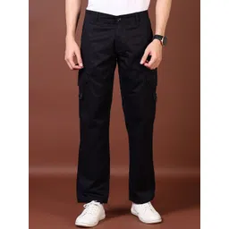 V-Mart Men Regular Fit Cotton Cargos-picture-39