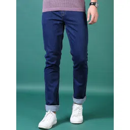 V-Mart Men Regular Fit Light Fade Stretchable Cotton Jeans-picture-11