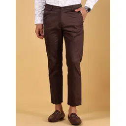 V-Mart Men Regular Fit Mid-Rise Chinos Trousers-picture-36