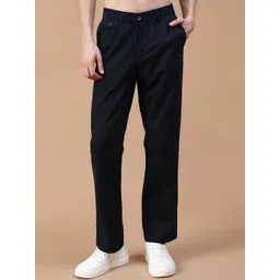 V-Mart Men Regular Fit Mid-Rise Chinos Trousers-picture-34