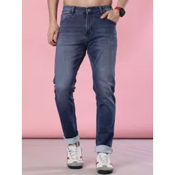 V-Mart Men Regular Fit Mid-Rise Light Fade Stretchable Jeans-picture-39