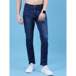 V-Mart Men Regular Fit Mid-Rise Light Fade Stretchable Jeans-picture-21