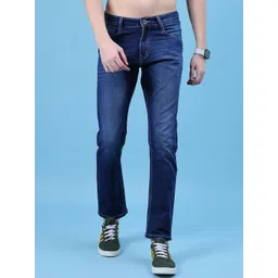 V-Mart Men Regular Fit Mid-Rise Light Fade Stretchable Jeans-picture-23