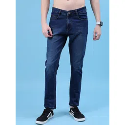 V-Mart Men Regular Fit Mid-Rise Light Fade Stretchable Jeans-picture-25