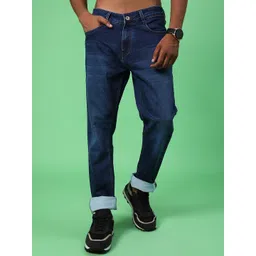 V-Mart Men Regular Fit Mid-Rise Light Fade Stretchable Jeans-picture-26