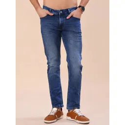 V-Mart Men Regular Fit Mid-Rise Light Fade Stretchable Jeans-picture-32