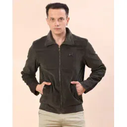 v-mart Men Regular Fit Zip Front Jacket-picture-11
