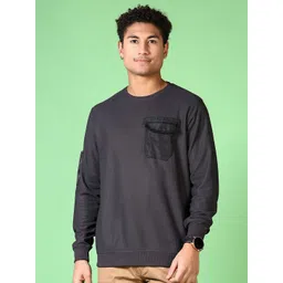 V-Mart Men Round Neck Pullover Sweatshirt-picture-20