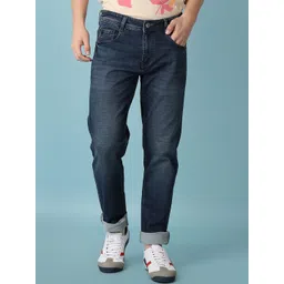 V-Mart Men Slim Fit Mid-Rise Light Fade Cotton Stretchable Jeans-picture-41