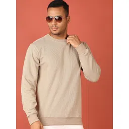 V-Mart Men Solid Casual Round Neck Sweatshirt-picture-34