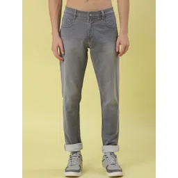 V-Mart Men Solid Cotton Knitted Denim Mid-Rise Jeans-picture-27