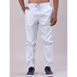 V-Mart Men Solid Regular Fit Trousers-picture-17